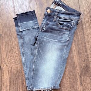 American Eagle Outfitters Distressed Blue Jeggings